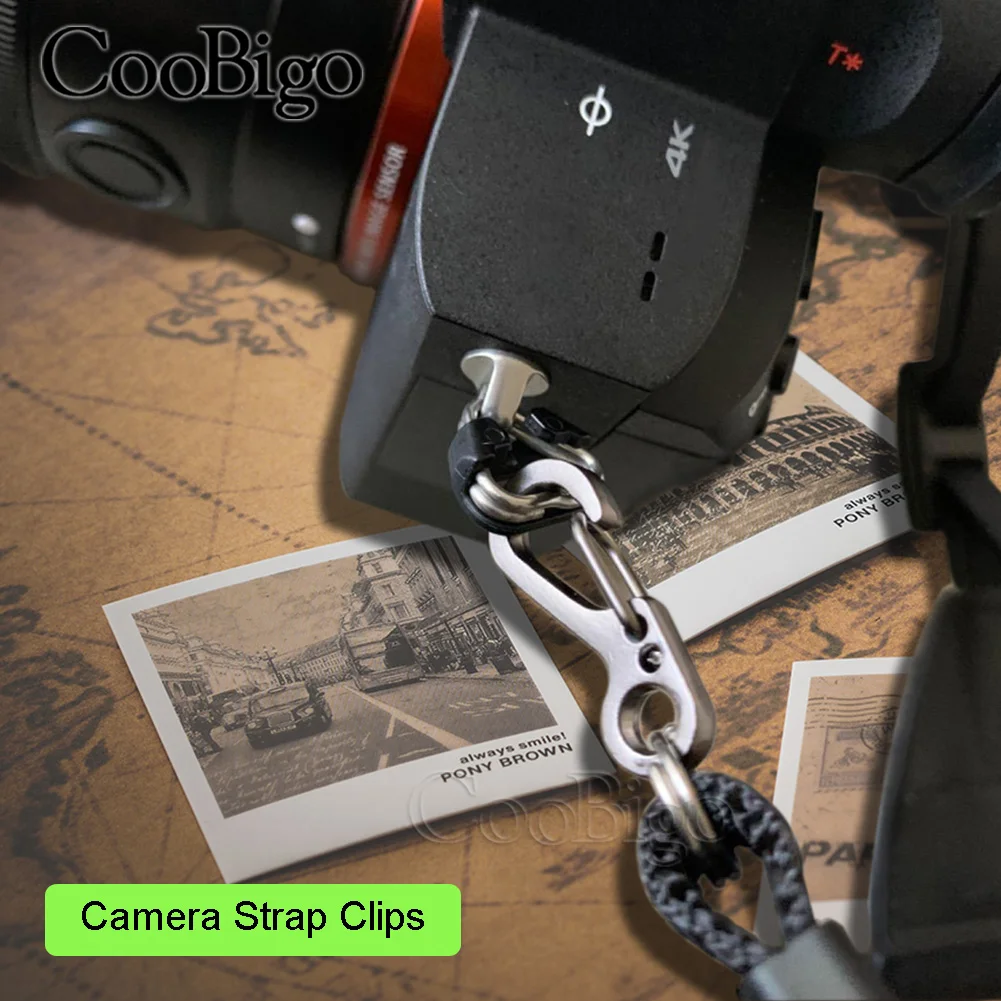 10pc Mini Carabiner Clip Metal Spring Snap Hooks Paracord Lanyard Hanging Clips for Keychain Backpack Bottle Outdoor Accessories