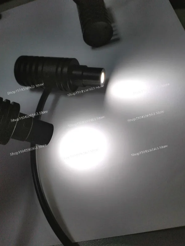 Industrial LED Coaxial Point Light Source Monocular Continuous Zoom Metallurgical Stereo Microscope 8‑13mm