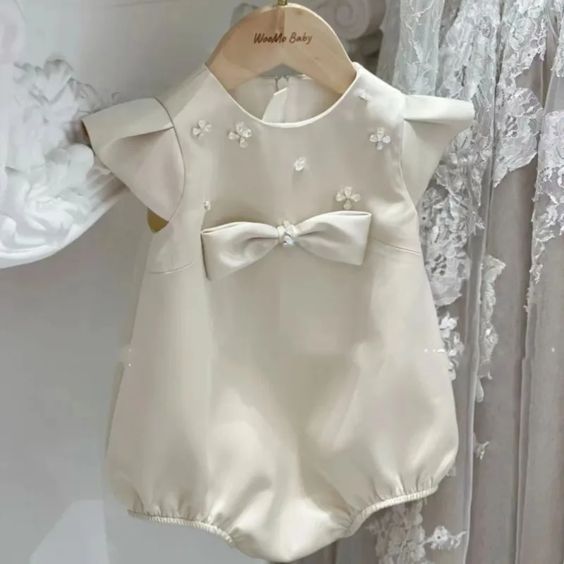 2025new baby bubble pants princess girl hundred day bag fart  crawling baby grabbing