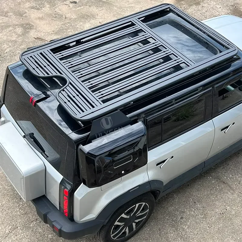 for Chery iCAR 03 03T Jaecoo J6 Off Road Roof Platform Luggage Rack Side Ladder Small Storage Bag Modification Parts