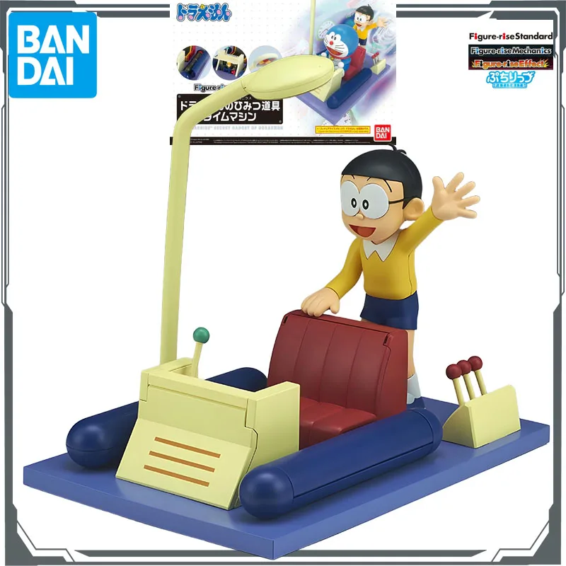 Bandai Originele MODEL KIT Figuur-rise Doraemon's Time Machine Anime Action Figure Model Assemblage Speelgoed Model Cadeaus voor Jongens