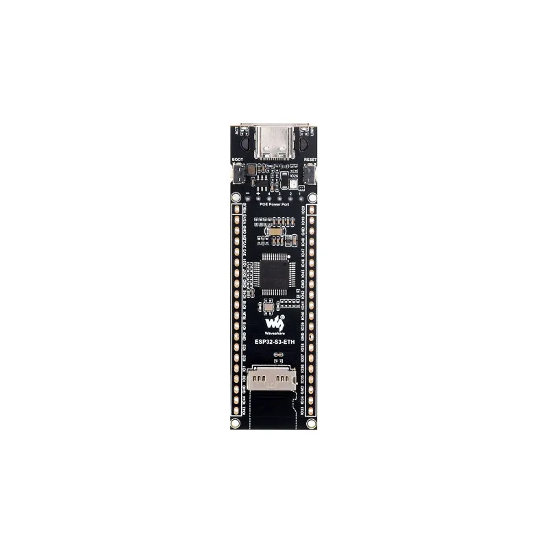لوحة تطوير ESP32-S3 ETH، منفذ إيثرنت RJ45 بسرعة 10/100 ميجا بت في الثانية، ودعم Wi-Fi وBluetooth