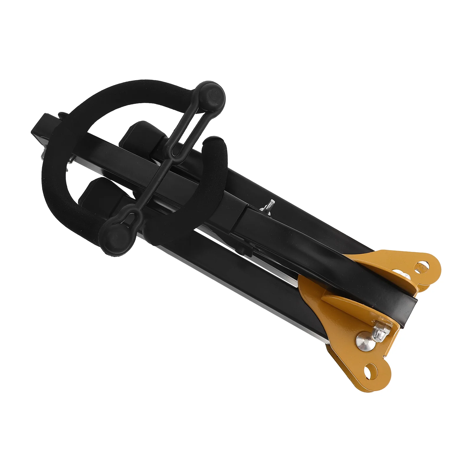 

Foldable Alto Saxophone Holder Metal Stand Portable Sax Rack Adjustable Support Sturdy Ground Tripod Display Storage Bracket For