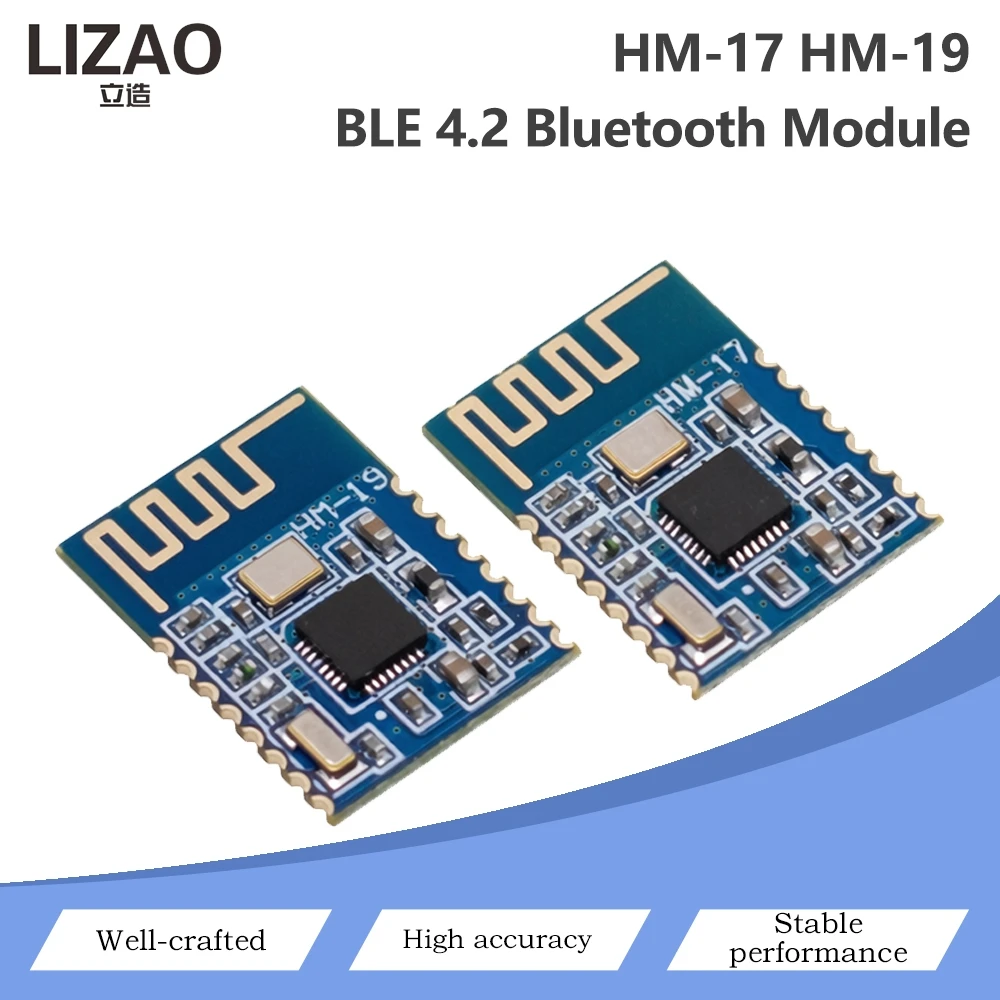 HM‑17 HM‑19 BLE 4.2 Bluetooth Module Master‑Slave Integrated BLE To UART Serial Port Module For IoT Sensor Electronic Maker DIY
