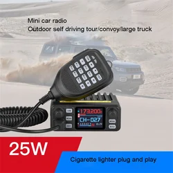 FT-6000plus Car Radio UV Dual Segment Civilian Small Radio 25W Self Driving Outdoor Mini OS-300 Car Radio 200 Channels 12V