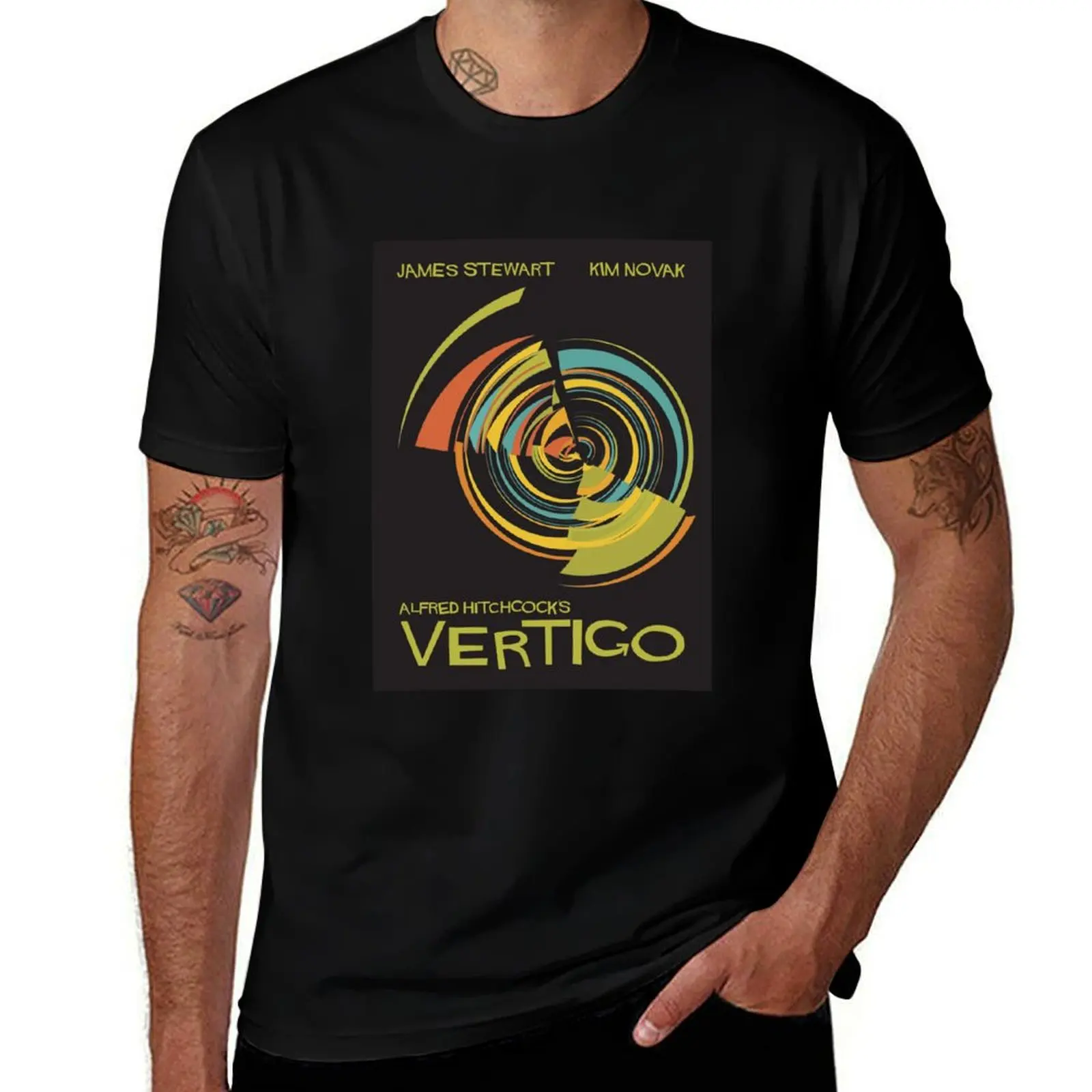

Vertigo Nod to Saul Bass T-Shirt anime tshirt t shirt custom print