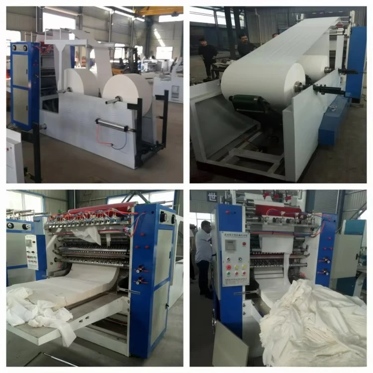 FL Paper Napkin Machine After‑sales Supported Tissue Making Equipment For Oversea Local Napkin Processing Workshop Build