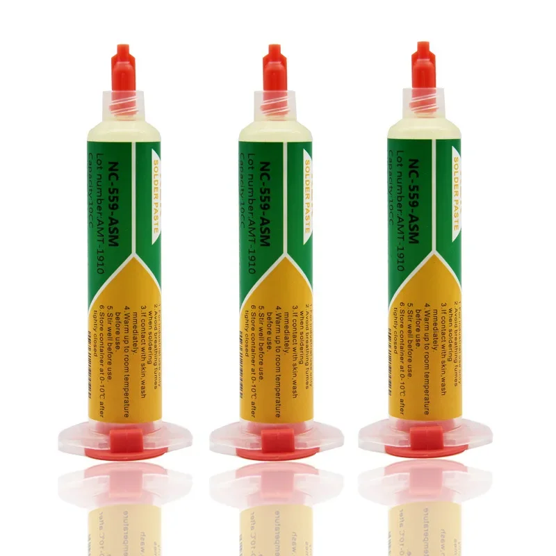 Flux Paste NC-559-ASM BGA Welding Flux Soldering Syringe Barrel Solder Paste