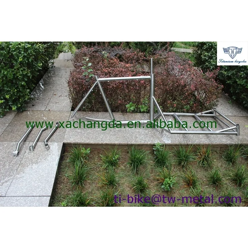 Custom Titanium Cargo Bike Frame With Life Time Warranty