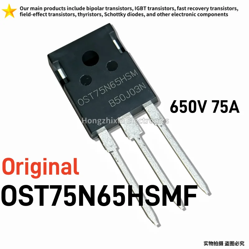 5/10PCS Original FGW75N60HD=75G60HD 600V 75A TO-247 N Channel IGBT With Freewheeling Diode For Frequency