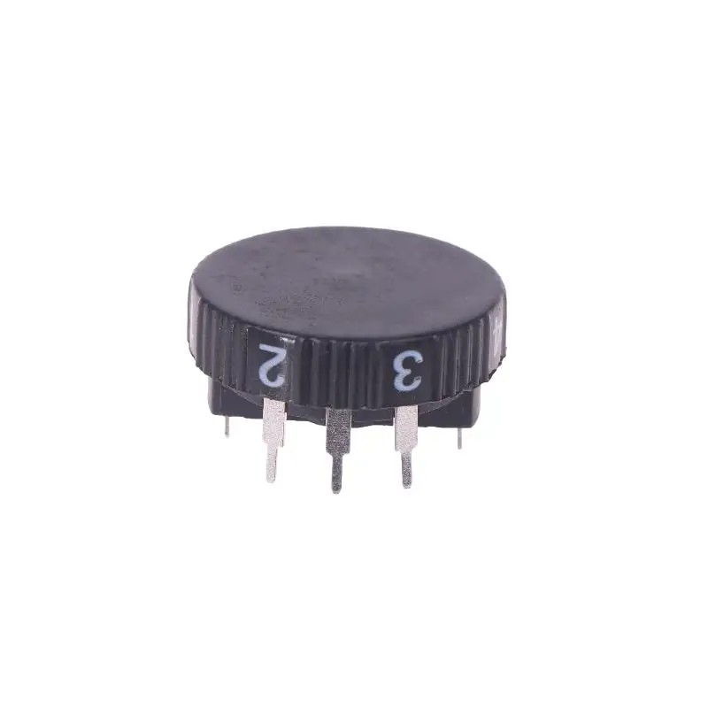 【New】WH 28-T Back B100K 5 Pin Pulley Potentiometer Rotates 10 Lower Belt Switch