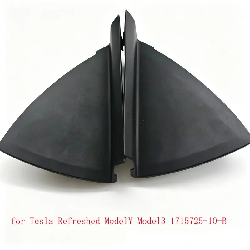 Instrument Panel Centre Console Side Triangular Trim Protective Panels for Tesla Refreshed ModelY Model3 1715725-10-B
