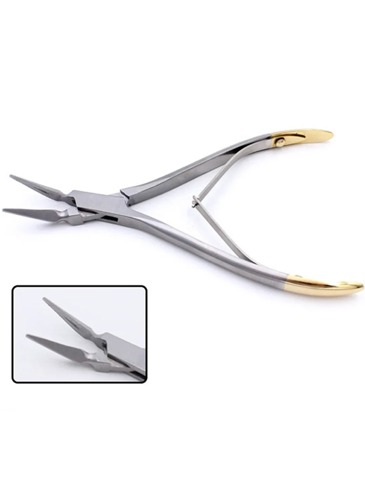 Curved Dental Pliers for Minimally Invasive Tooth Extraction Residual Root Forceps Surgical Tweezers