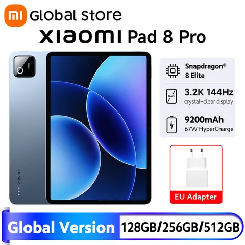 Планшет Xiaomi Pad 8 Pro, 11.2", 8/128ГБ, 8/256ГБ, 12/512ГБ, Wi-Fi, Android