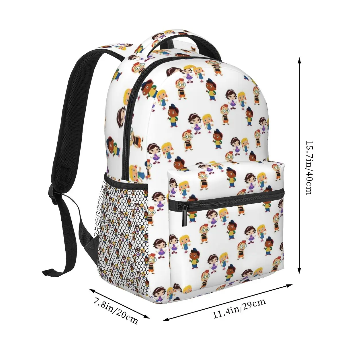 Little Einsteins Squad Happy Backpack Hot Sale Daypack Large Capacity Children BookBag School Bag Shoulder Bags for Men Women