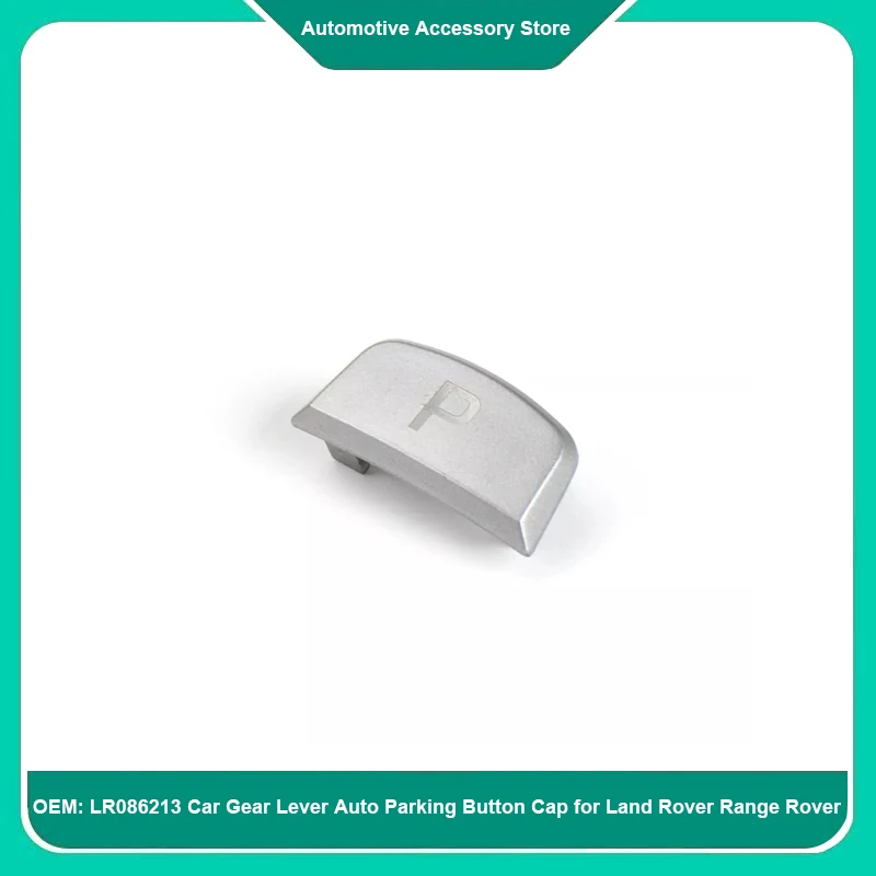 LR086213 1Pcs Car Gear Lever Auto Parking Button Cap Letter P Button for Land Rover Range Rover Sport Jaguar F-TYPE