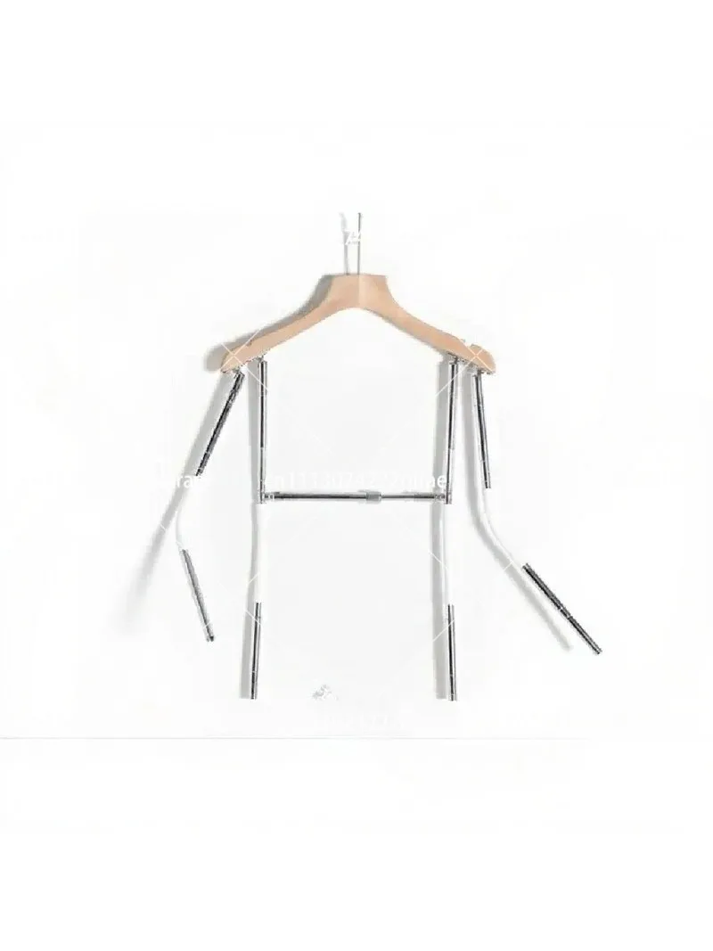 Clothing Photography Props Telescopic Hanger Tops Shooting Modeling Rack Invisible Hanger for Display