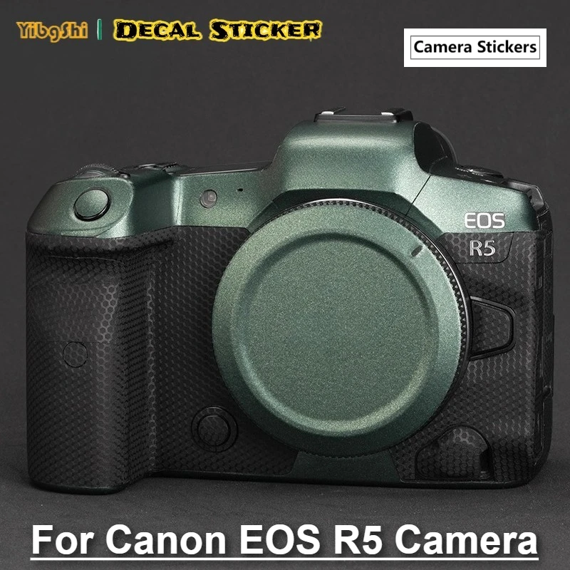 Für Canon EOS R5 Kamera Aufkleber Anti-Scratch Schützende Haut Aufkleber Vinyl Wrap Film Schutz Mantel EOSR5 r5