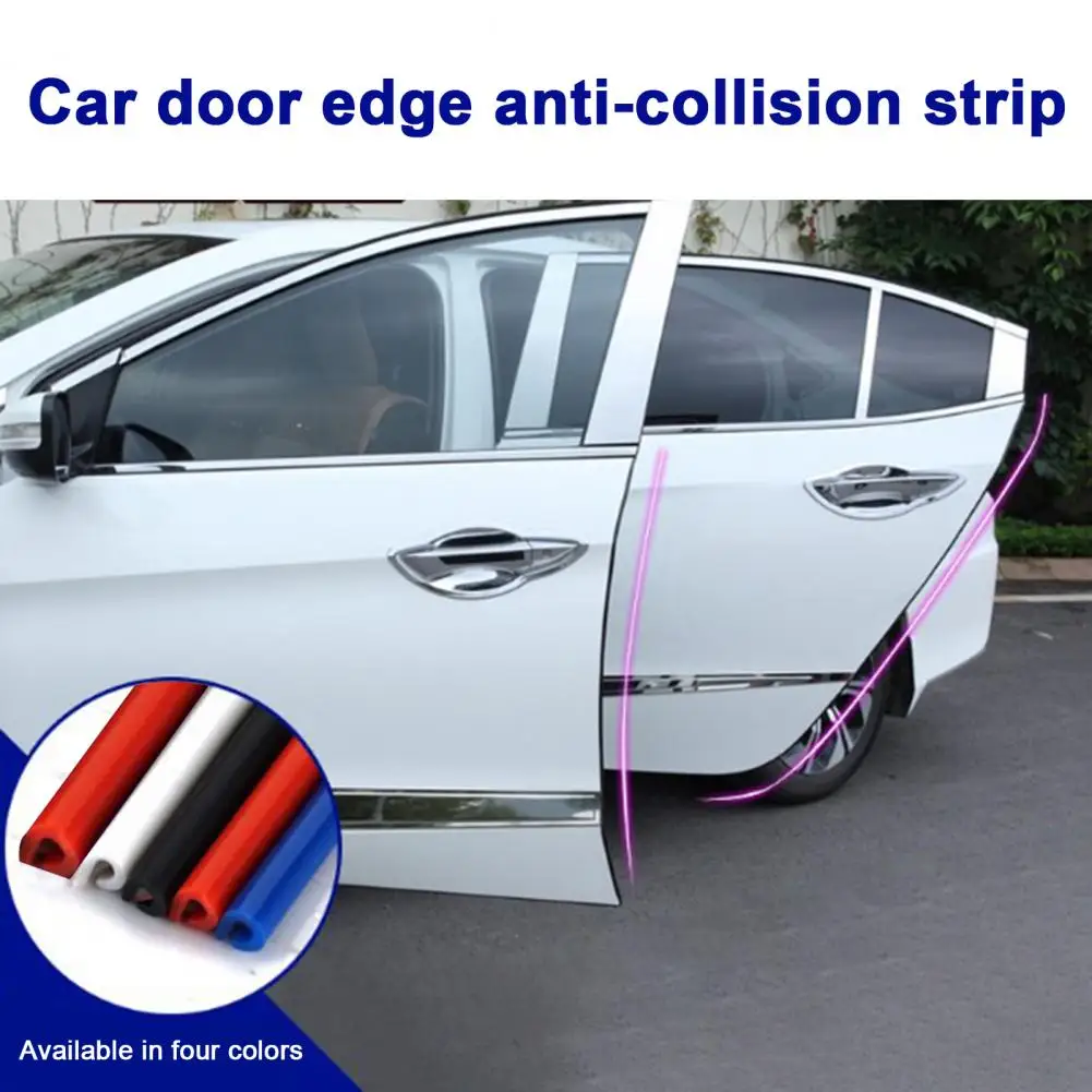 

3/5M Car Door Edge Guards Strip Rubber Moulding Sealing Scratch Protector Strip for Auto Car Door Protector U Type Universal
