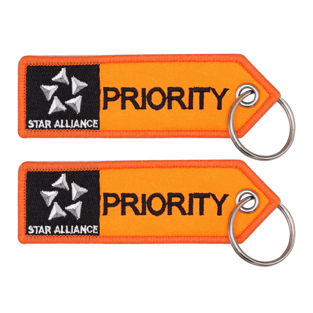 STAR Alliance Priority Embroidery Functional Keychain Y4-66