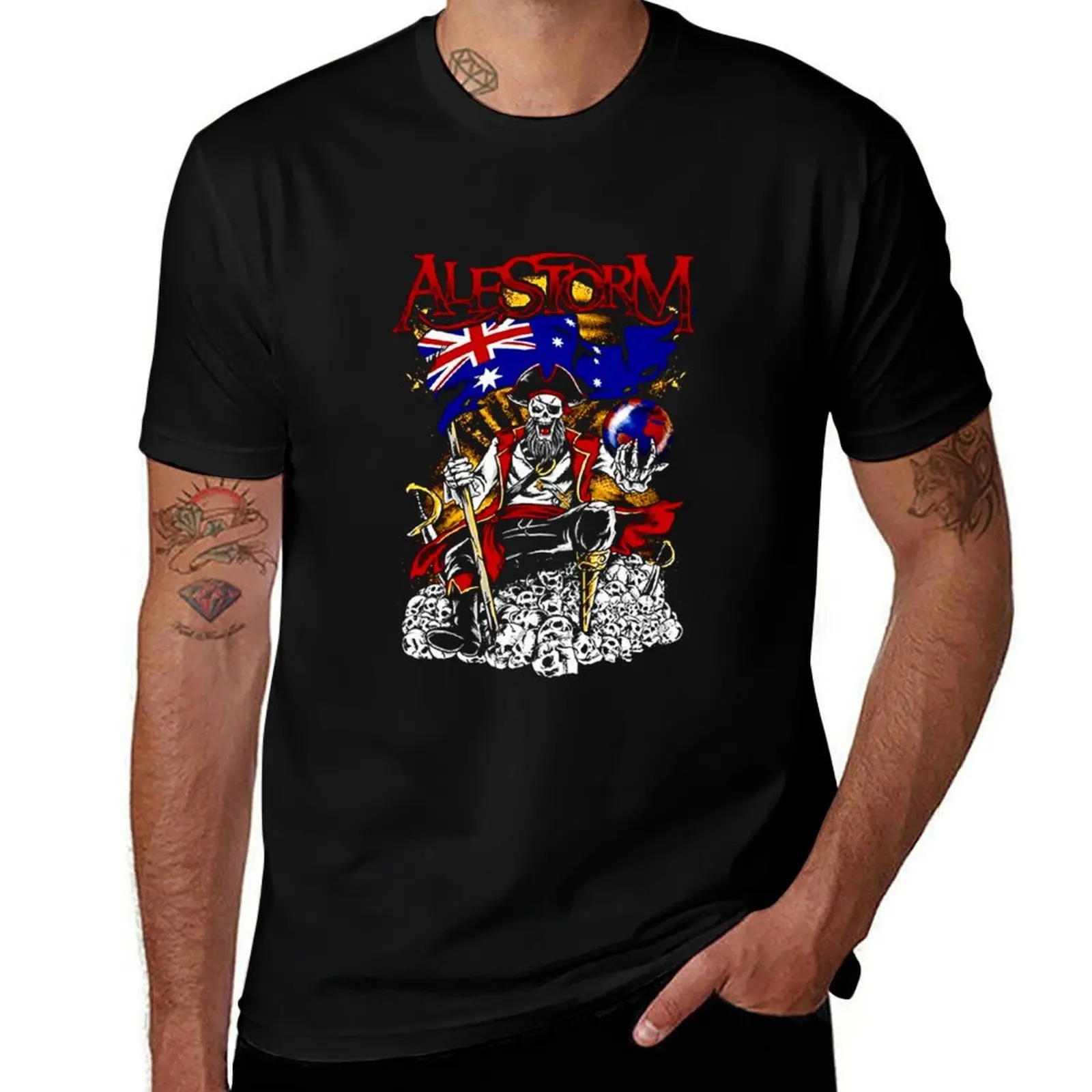wakwaww US 61 alestorm best selling T-Shirt Quick Dry Outdoor Sports T-Shirt