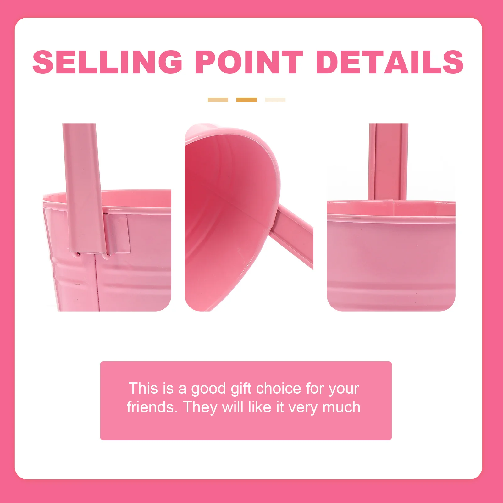 

3 шт. железные ведра для цветов, декоративные подвесные контейнеры для растений, балкон, окно, внутренние перила, прочные яркие цвета, выбор подарка