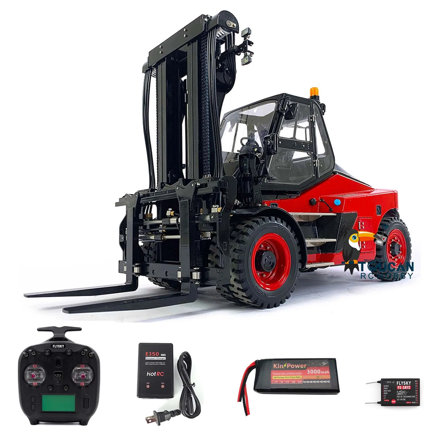 Lesu 1/14 Rtr Rc Hydraulic Forklift Aoue-Ld160S Heavy Painted  DIY Color Outdoor Toys  Electric Forklifts Truck Thzh1465