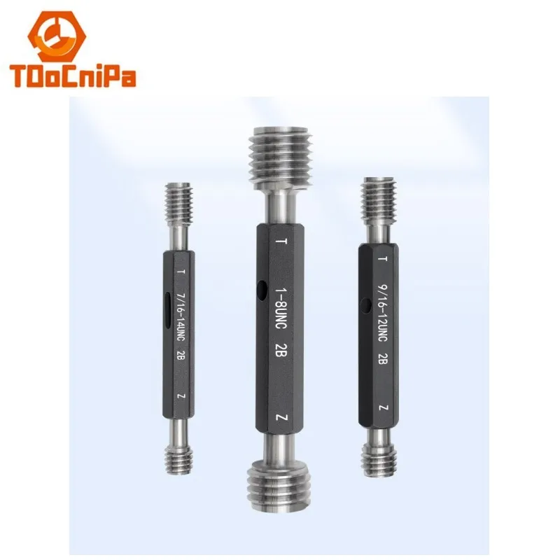 Imagem -03 - Calibre da Tomada Rosca 080unf 164unc 1032unf 256unf 2-64unf 3-56unf 440unc 4-48unf 5-40unf 5-44unf 6-32unc 1224unf 12-32unc 8-3