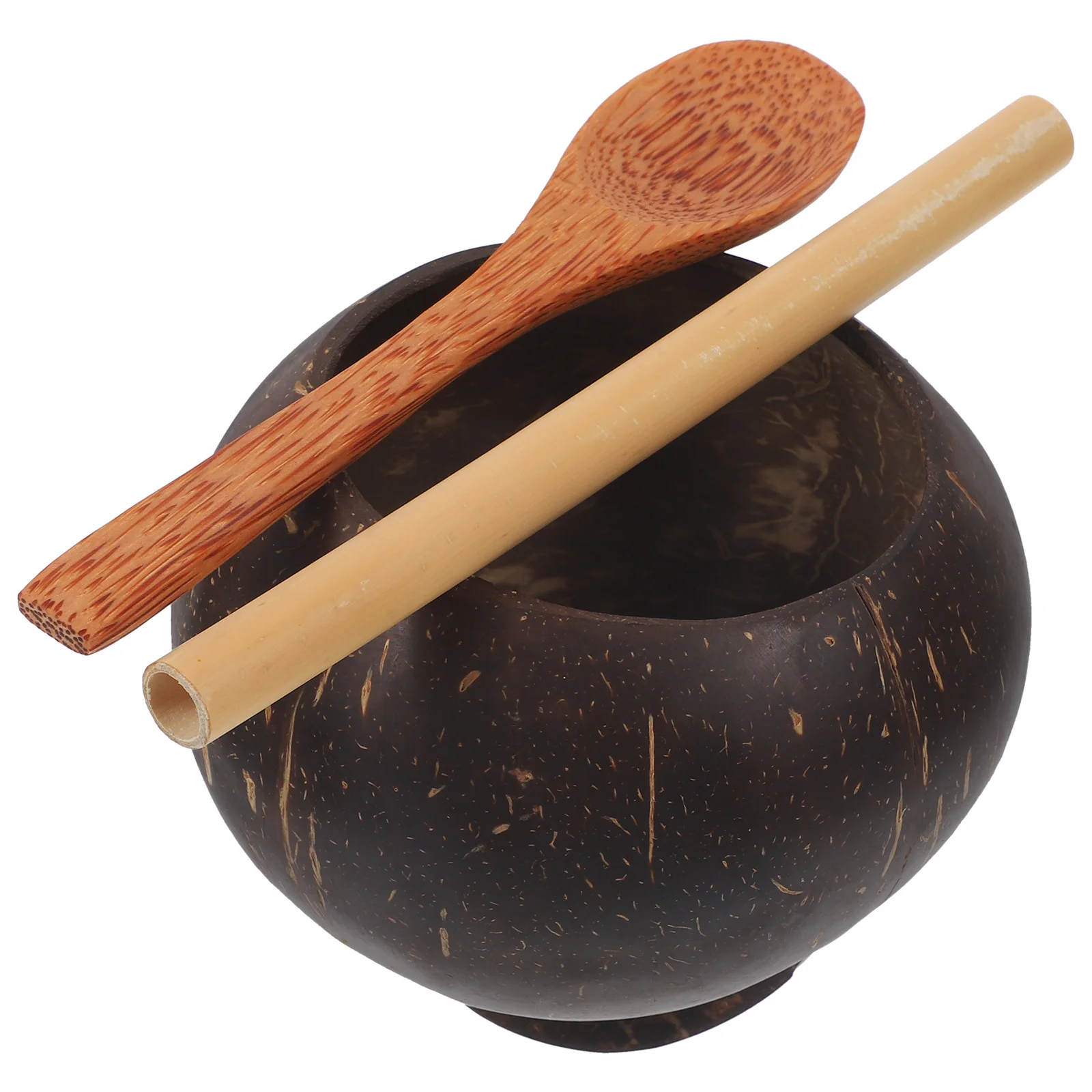 

Coconuts Shell Cup Natural Rustic Drink Holder Portable Lightweight Outdoor Party Hawaiian Novelty Cups Coconuts Cups