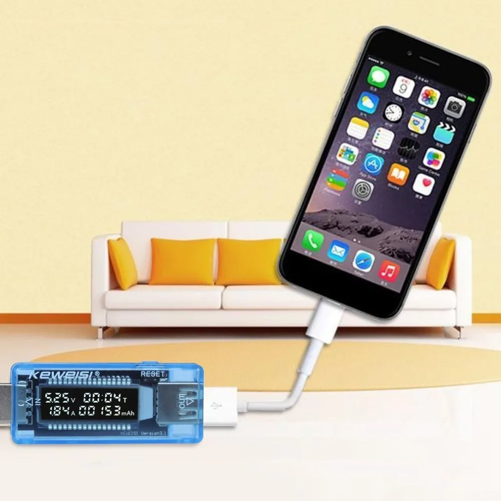 USB Charger Tester Doctor Voltage Current Meter Voltmeter Ammeter Battery Capacity Tester Mobile Power Detector image 5