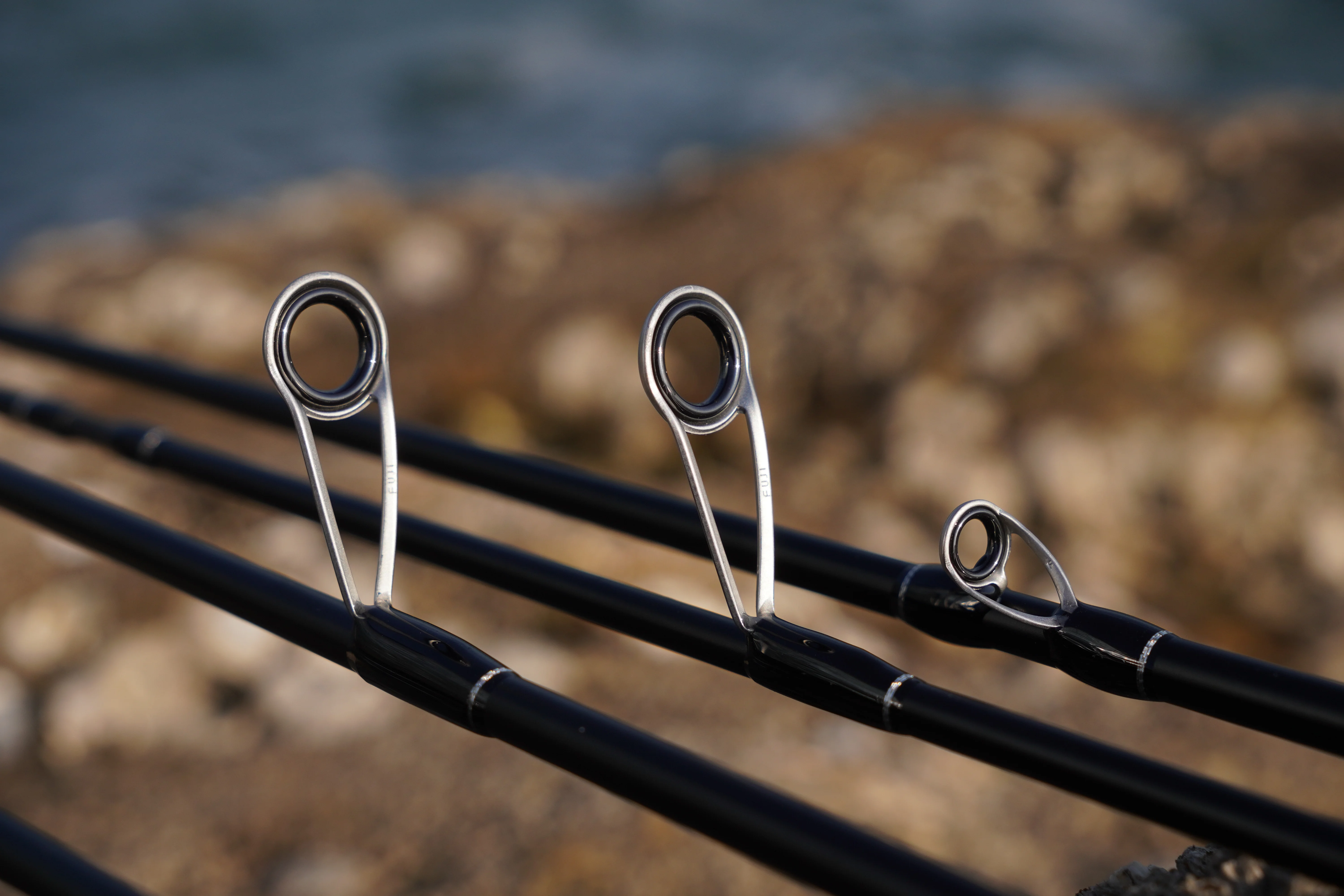 BUDEFO Ultraleichte Spinn- und Castingruten 1-10g T800 Kohlefaser Fuji-Ringe Tragbare Reise-Angelrute für Forellen und Barsche – Detail 5