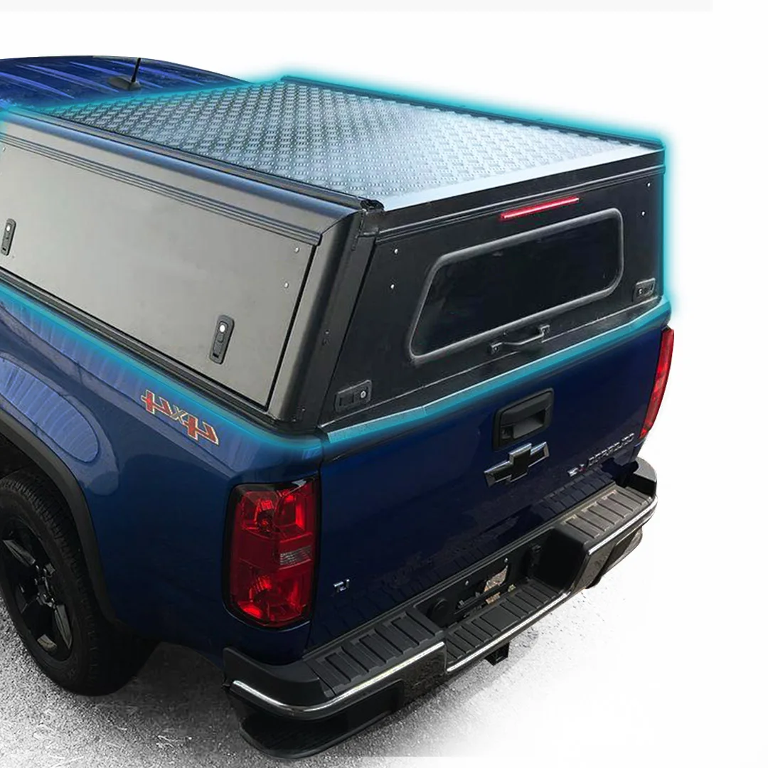 

Customized Aluminum Off Road Hardtop Truck Canopy Hilux 15-23