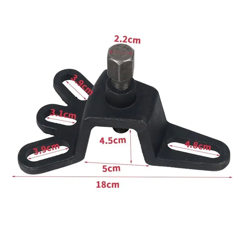 Strumento universale per estrattore tamburo freno Strumento di riparazione estrattore mozzo ruota a 4 fori palmare per accessori moto per moto
