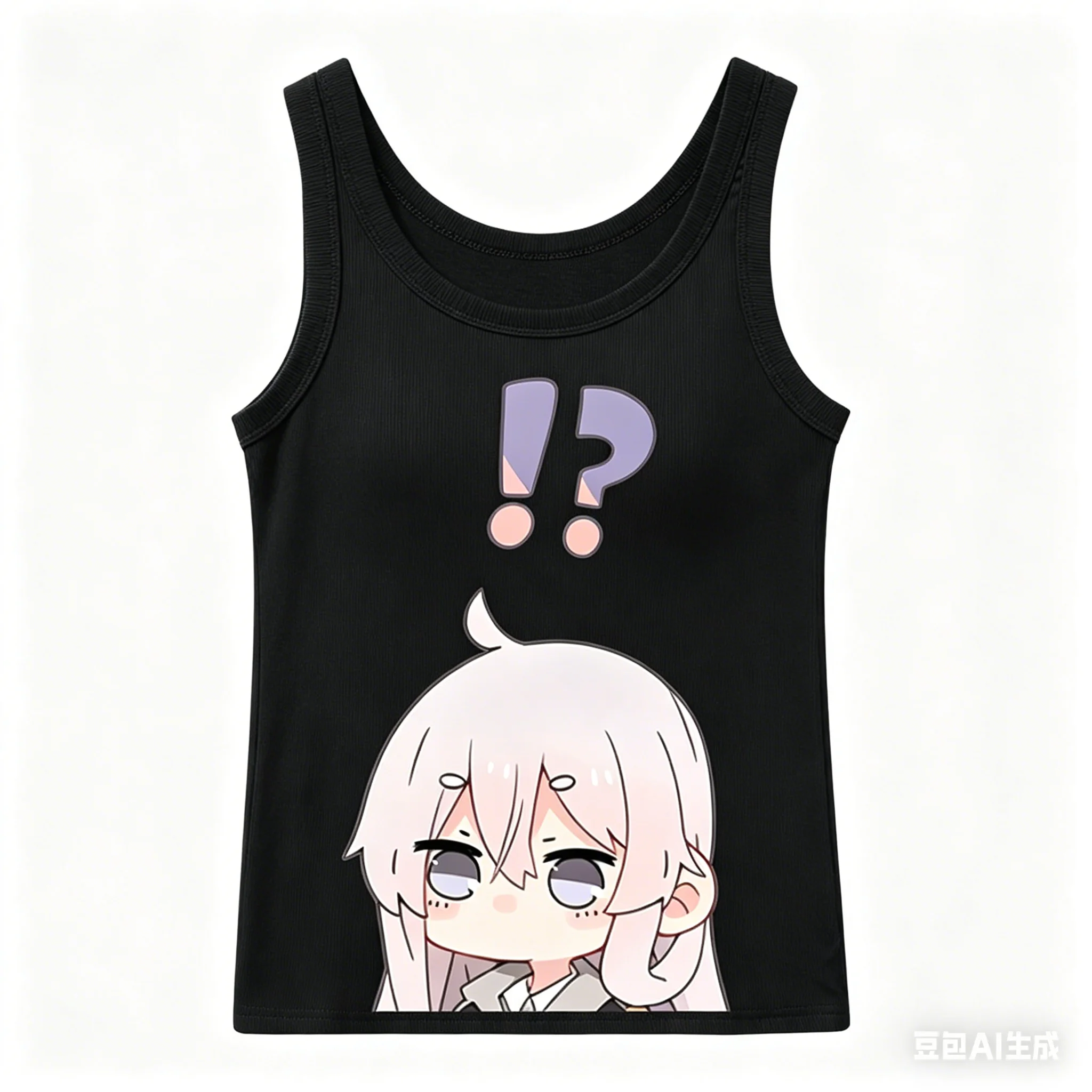 Wandering Witch The Journey of Elaina Ribbed Tank personality Clothes New Model Anime T-shirt Yearround clothing Plus Size Y2k