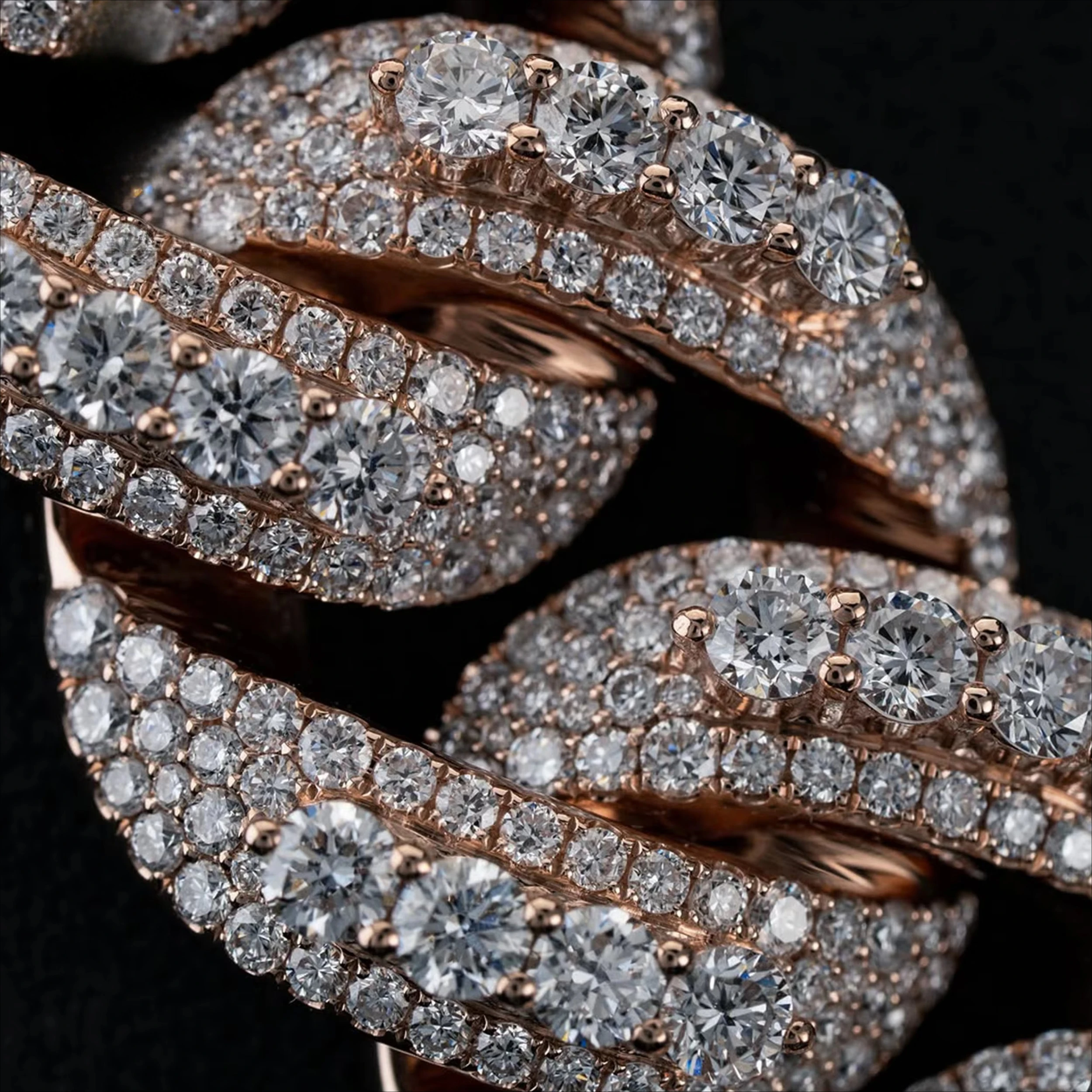 American Miami-style  Full-diamond Cuban Chain,22mm Heavy Ice Diamond Style,same Accessory As Rappers,street Fashion Vibe