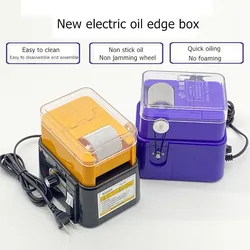 YB-20 Electric Oil Edge Box Tool Kit New Smooth And Non Stick Oil Material Easy To Clean DIY Leather Craft Tool AC 100-240V