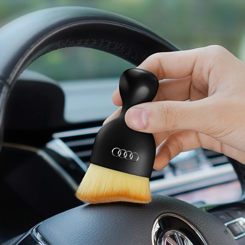 Car Interior Cleaning Soft Brush Tool Dust Remover For Audi A1 A2 A3 A4 A5 A6 A7 A8 Q1 Q2 Q3 Q4 Q5 Q6 Q7 Q8 RS4 S6 B8 Quattro TT