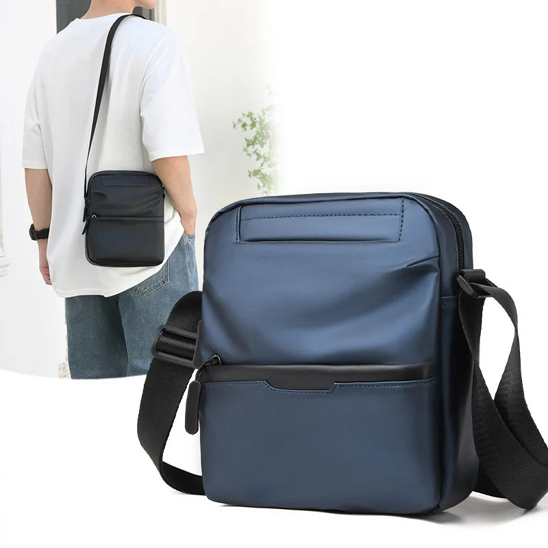 

Men's Small Messenger Bag Meal Classical Sling Shoulder Bags Oxford Waterproof Casual Business Crossbody Sports Handbags XA572C