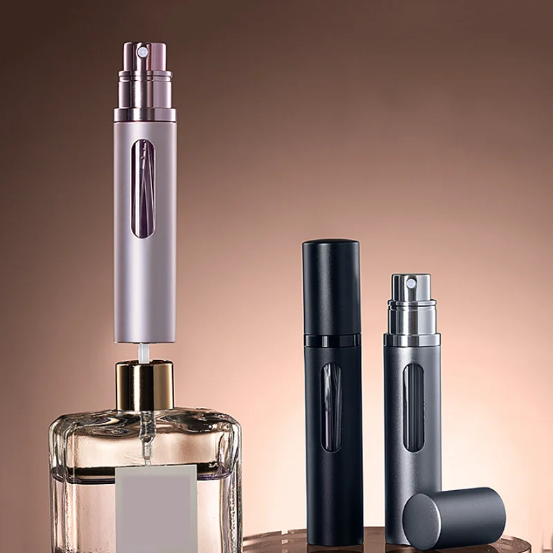 

3Pcs Glass Refillable Perfume Bottle Spray Scent Pump Portable Travel Empty Cosmetic Containers Mini Spray Atomizer Bottles