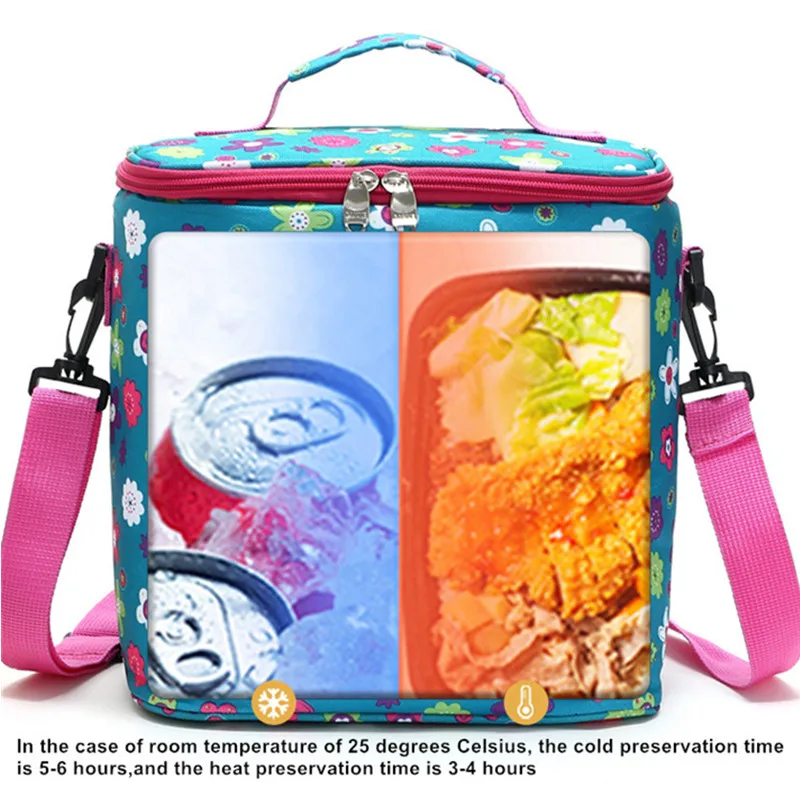 Thermal Bag Picnic Lunch Box Outdoor Travel Storage Pack Portable Fridge Cooler For Food Hiking Insulated Pouch Camping Supplies