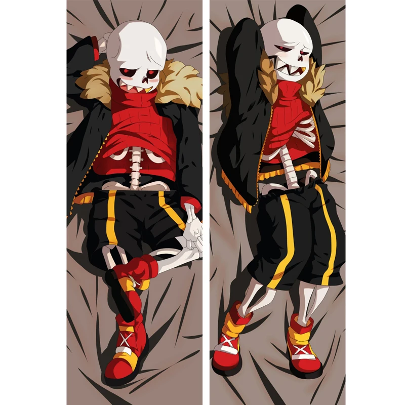 Juste de taie d\'oreiller de cosplay de jeu Undertale, Anime Modules, Soft Boy, Otaku Hugging Body, literie, 50x180cm