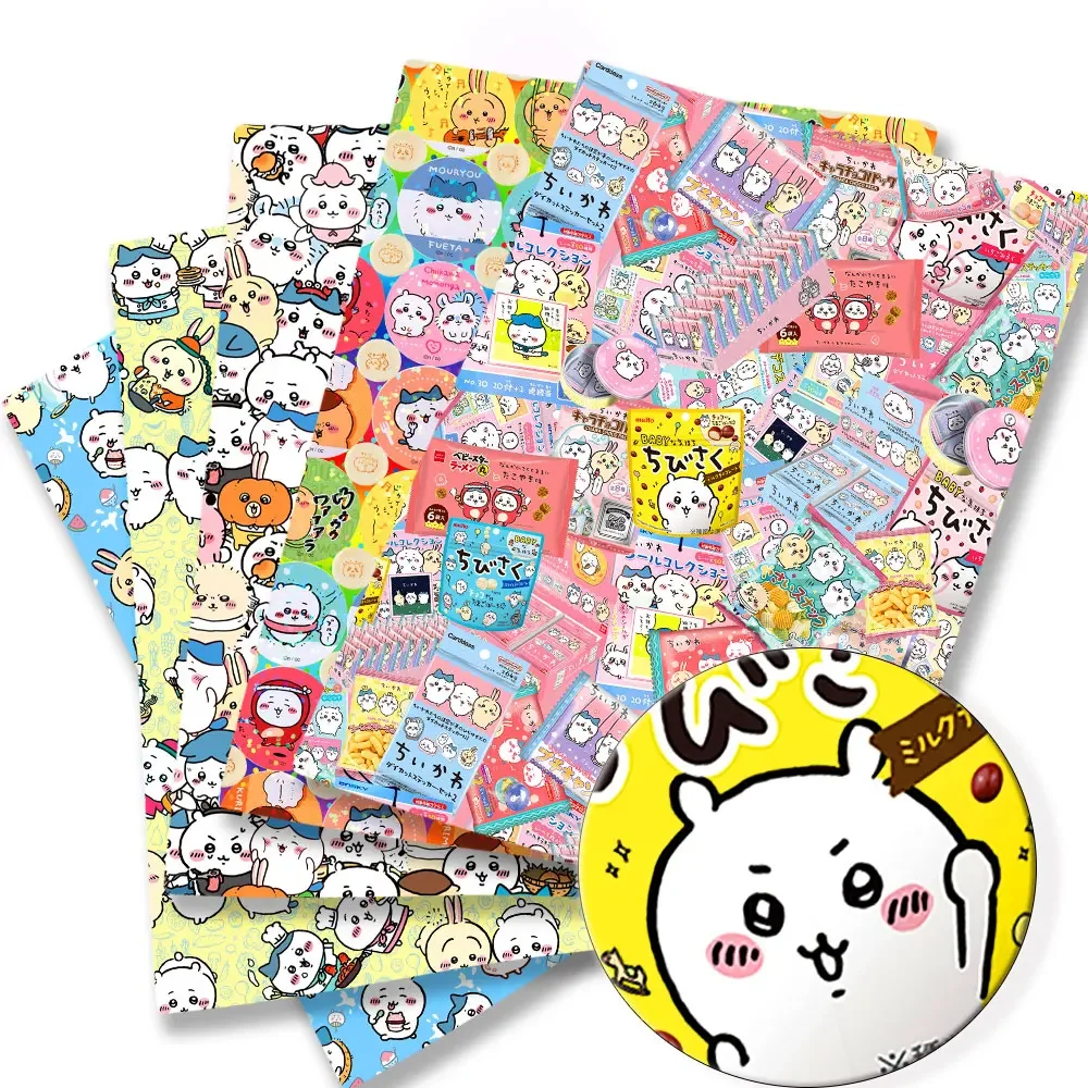 Polyester cotton Cartoon Fabric 140*50cm Handmade Sewing Patchwork Quilting Baby Dress Home Sheet Printed Fabric Sewing Kids