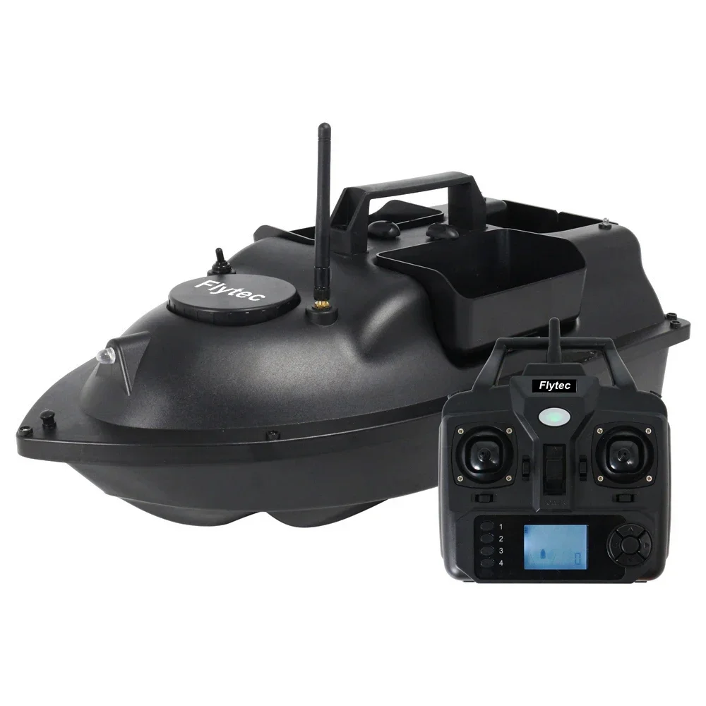 

V010 Latest Version 2.4Ghz 500M Automatic Return GPS Bait Boat 2KG 3 Hoppers GPS RC Fishing Boat