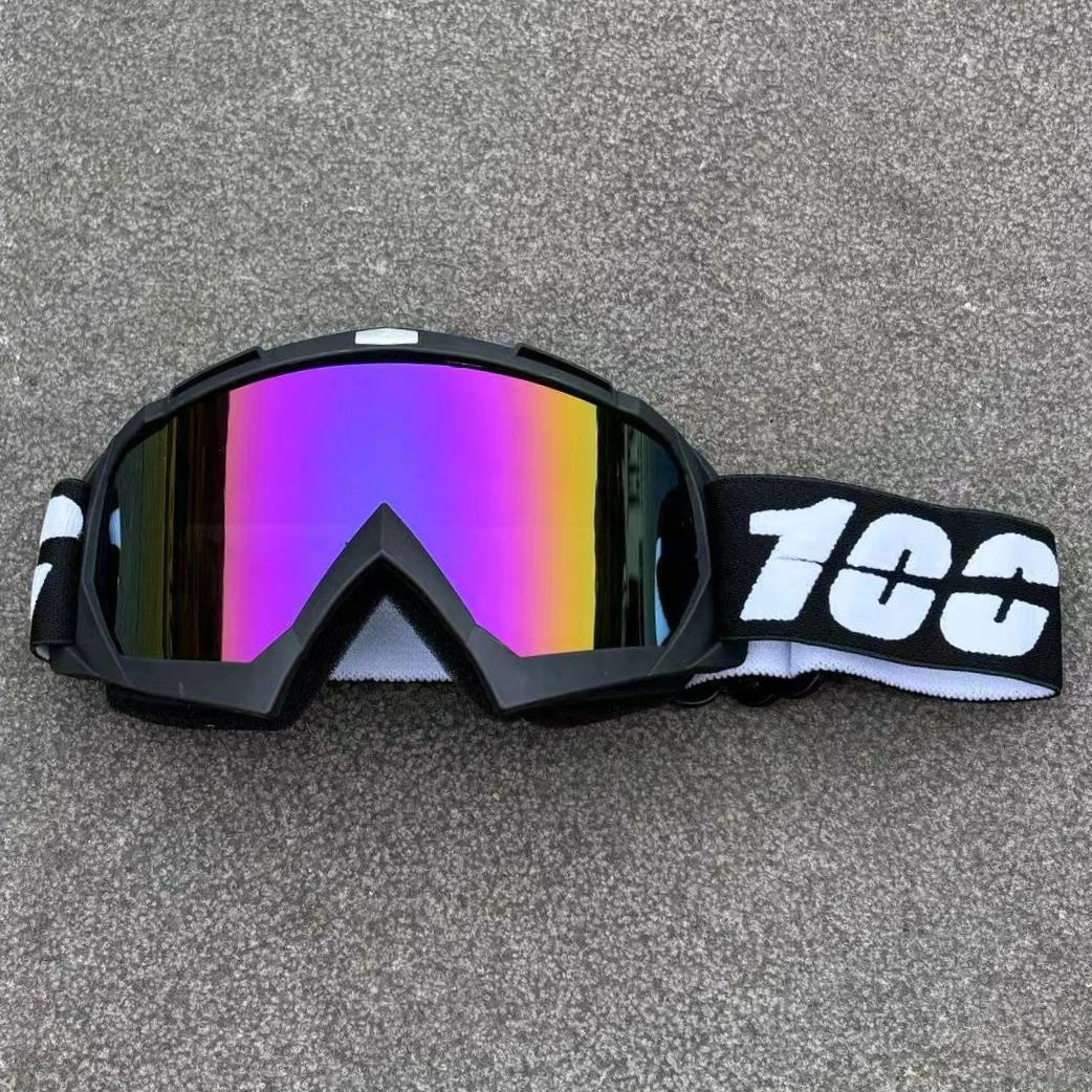 100 männer HD Objektiv Motocross Brille Anti-fog-Racing Reiten Gläser Frauen Anti-UV MTB Sonnenbrille Schmutz Sport Motorrad brille