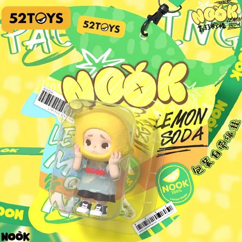 

New Genuine Nook Action Figures Lemon Soda Series Model Collection Dolls Cute Collectible Surprise Toys Decoration Girls Gifts