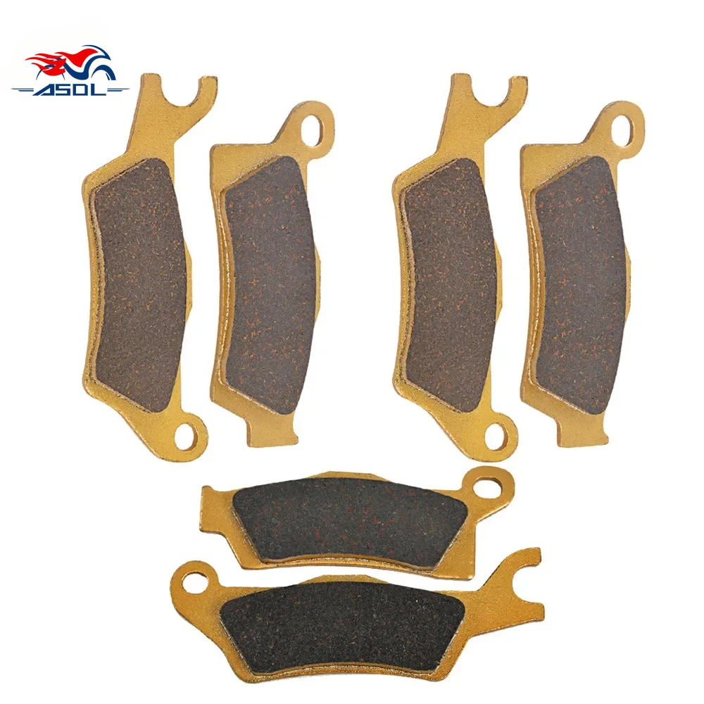 

Ceramic Front & Rear Brake Pads for Can Am Outlander 450 570 650 800 1000 MAX 6x6 / Renegade 500 570 650 800 850 1000 2012-2022