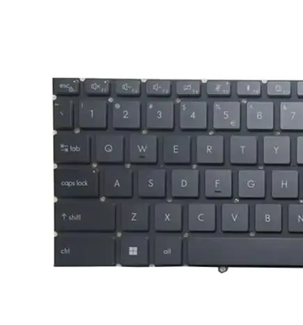 

Black Laptop Backlit Keyboard For MSI Titan 18 HX Dragon Edition Norse Myth A2XWJG A2XWIG English US No AI Key No Frame New