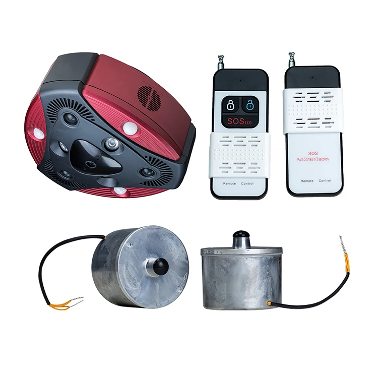 3 PIR Motion Detectors  Identify Motion Within the Protected Area Gadget 12V Generador De Niebla De Seguridad CCTV Night Vision