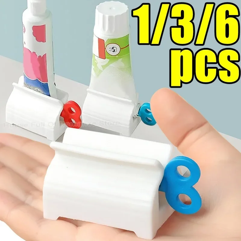 Tube Hand Cream Facial Cleanser Dispenser Holder Squeezer Toothpaste Squeezers Holder Portable Manual Squeeze Tools Household