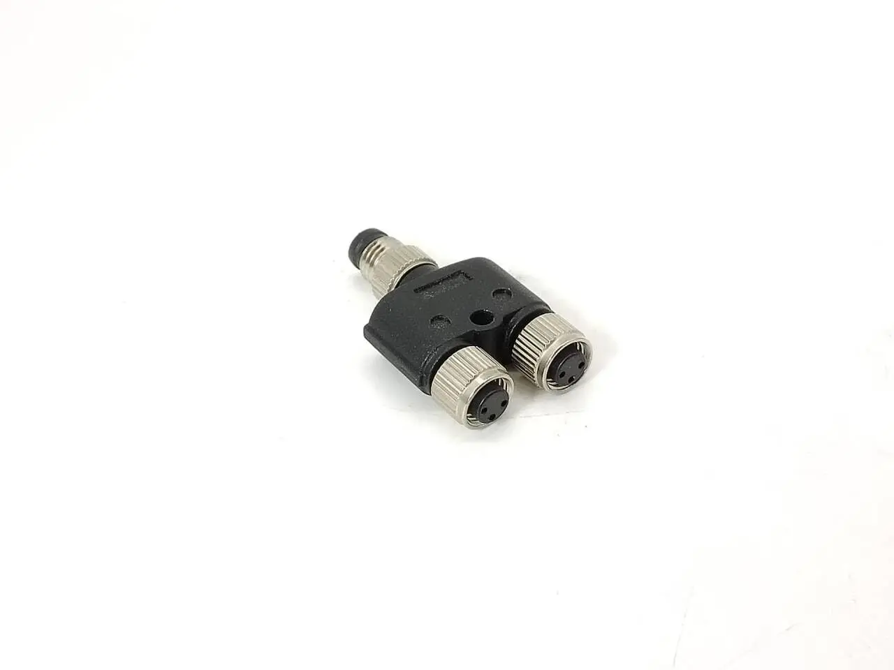IP67 M8 Y Splitter Cable, 3-Pin Male to 2x Female Aviation Connector, for Sensors and Actuators in Industrial Automation